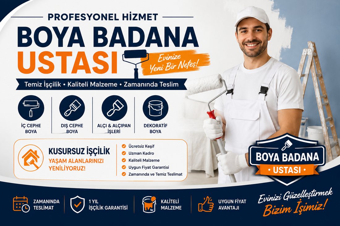 Dikili boya badana ustası – profesyonel boyacı